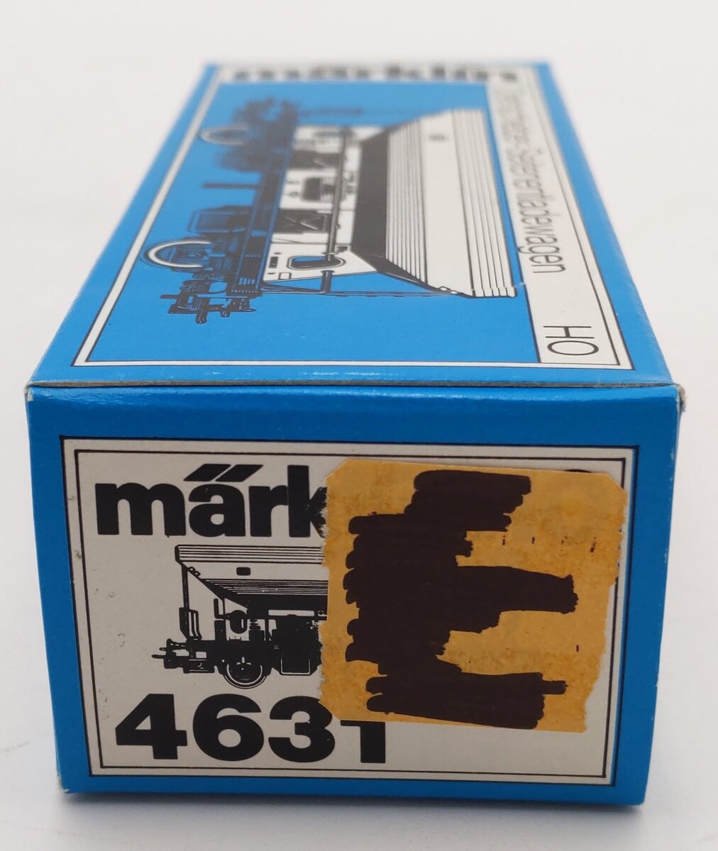 Marklin 4631 HO Scale DB Side Dumping Hopper Car EX/Box