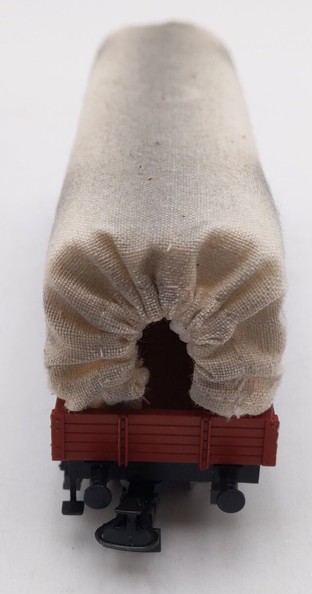 Marklin 4475 HO Scale DB Low-Side Gondola w/Canvas Covered Load EX/Box