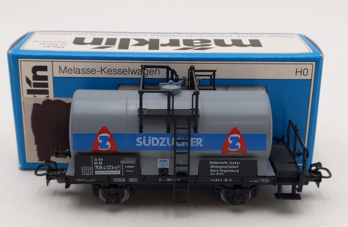 Marklin 4682 HO Scale Sudzucker Tank Car #7084123 LN/Box