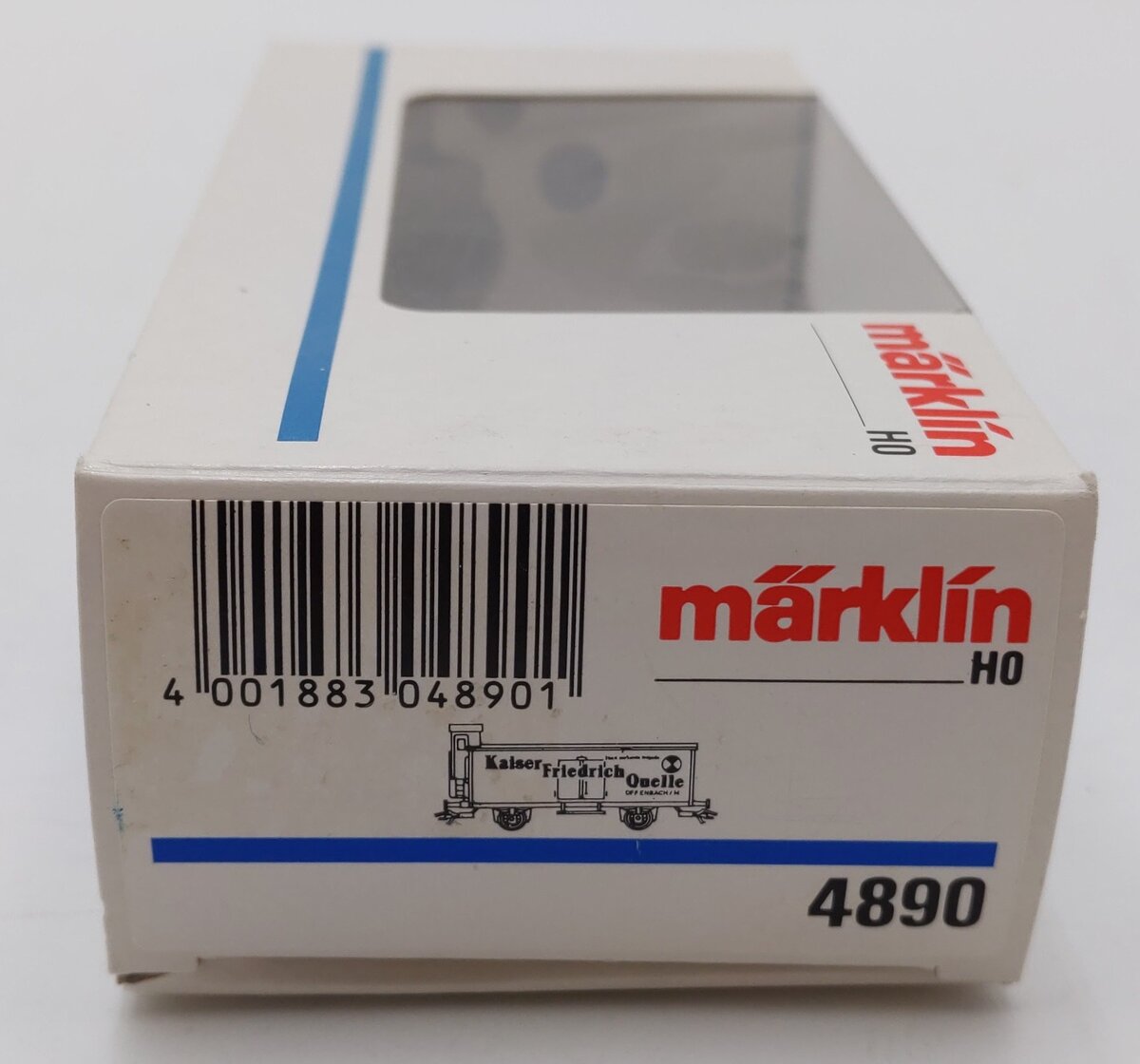 Marklin 4890 HO Scale Kaiser Friedrich Quelle Boxcar #557966 LN/Box