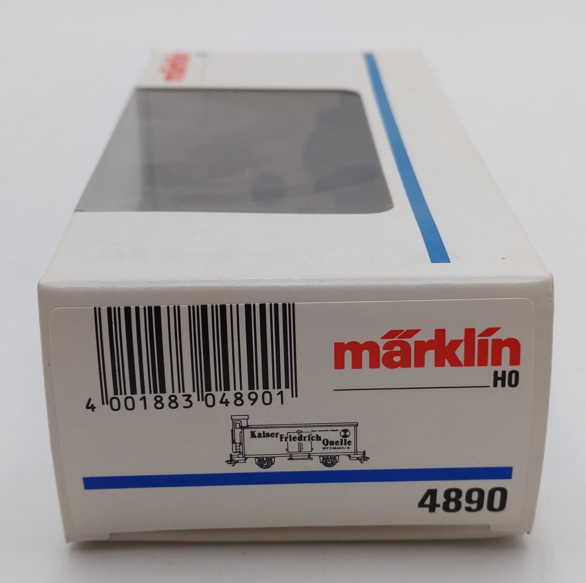Marklin 4890 HO Scale Kaiser Friedrich Quelle Boxcar #557966 LN/Box