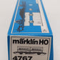 Marklin 4767 HO Flatcar w/Renault Containers EX/Box