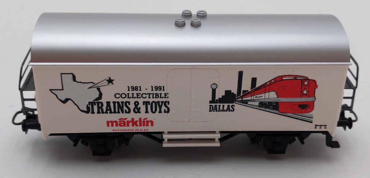 Marklin 4415 HO Scale Dallas 1981-1991 Collectible Trains & Toys Reefer Car LN/Box