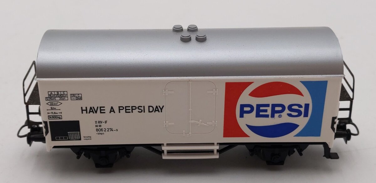 Marklin 4419 HO Scale Pepsi Freight Car EX/Box