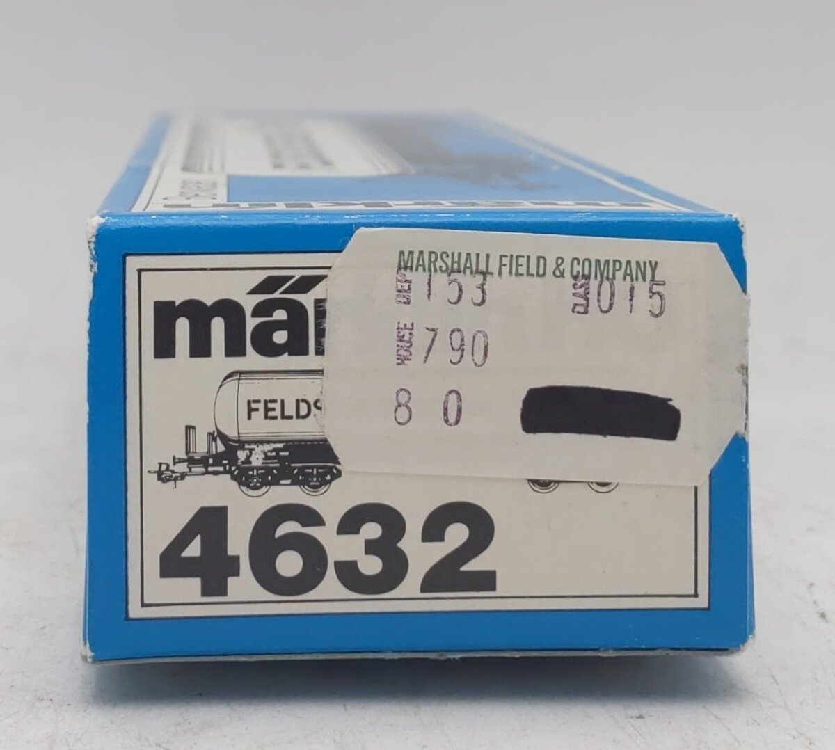 Marklin 4632 HO Scale Feldschlosschen Bier Tank Car EX/Box