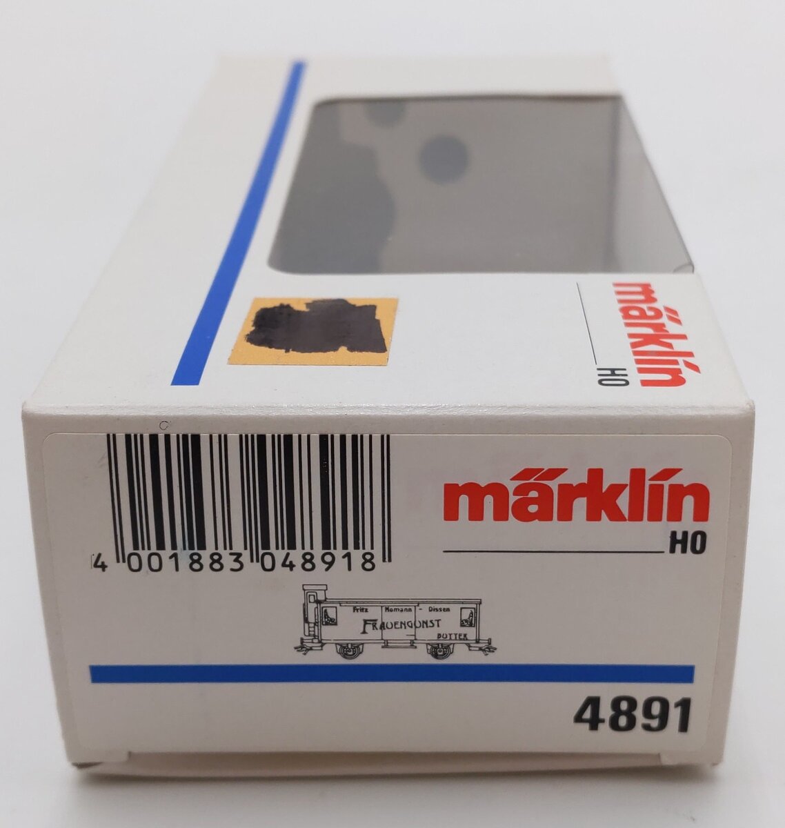 Marklin 4891 HO Scale Frauengunst Butter Reefer Car #600016 LN/Box