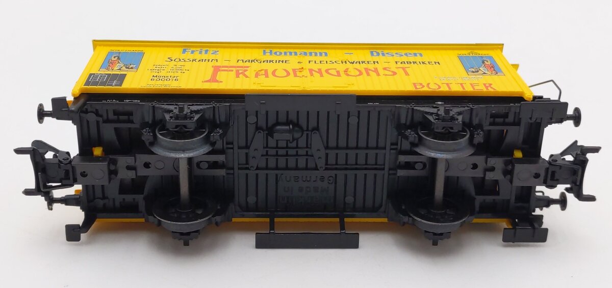Marklin 4891 HO Scale Frauengunst Butter Reefer Car #600016 LN/Box