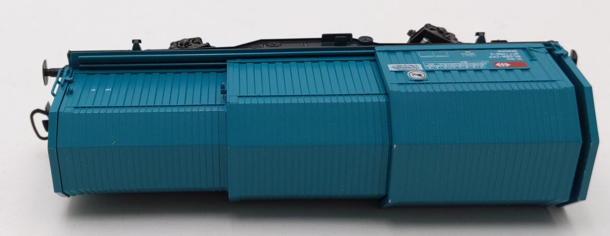 Marklin 4687 HO SBB-CFF Telescoping Freight Car #4771056-2 EX/Box