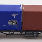 Marklin 4768 HO Scale Flatcar with 2 Containers LN/Box