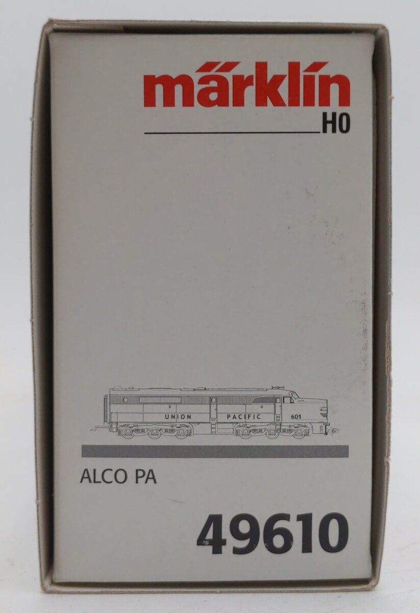 Marklin 49610 HO Union Pacific Alco PA A Unit Diesel Locomotive #600 EX/Box