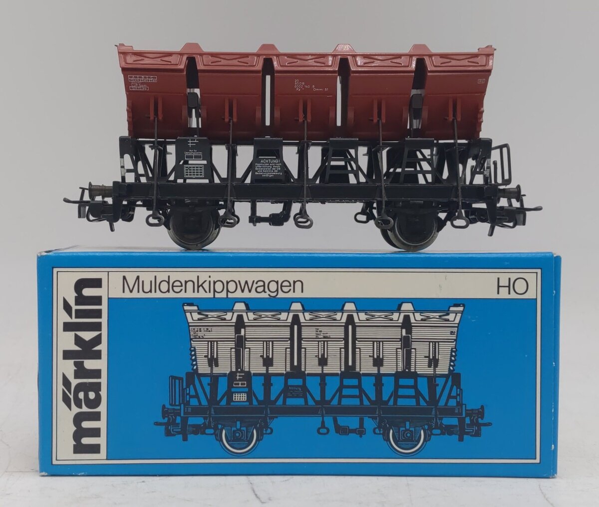 Marklin 4635 HO Scale Tipping Bucket Car LN/Box