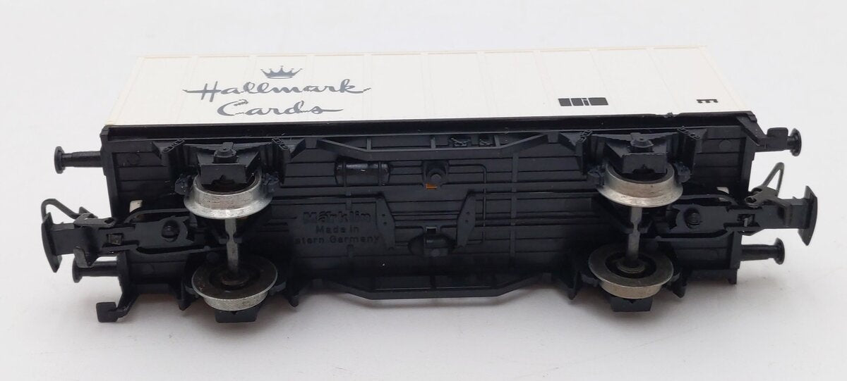 Marklin 4481-89702 HO Scale Hallmark Cards Flatcar w/ Container Load EX/Box