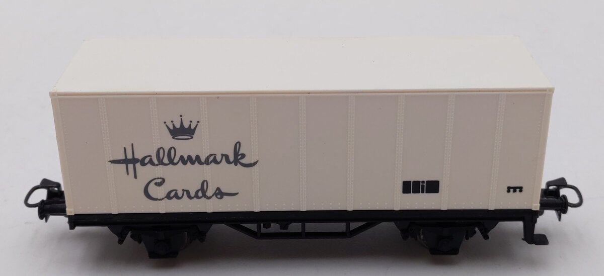 Marklin 4481-89702 HO Scale Hallmark Cards Flatcar w/ Container Load EX/Box