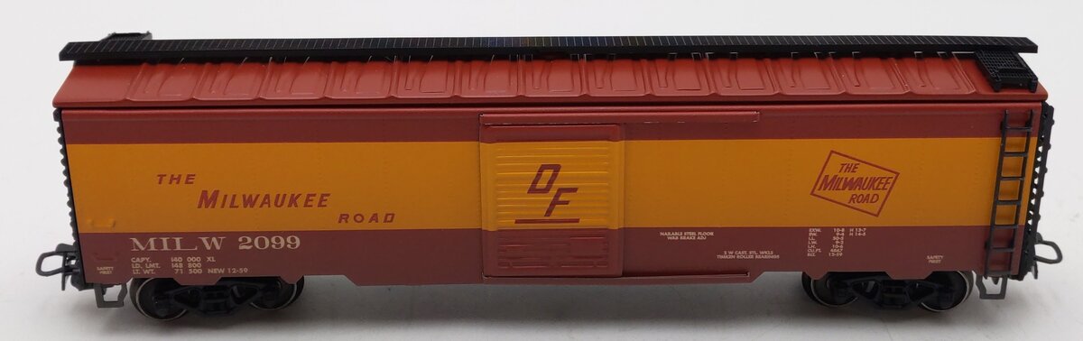 Marklin 45711 HO Scale Milwaukee Road 20th Anniversary Boxcar #2099 LN/Box