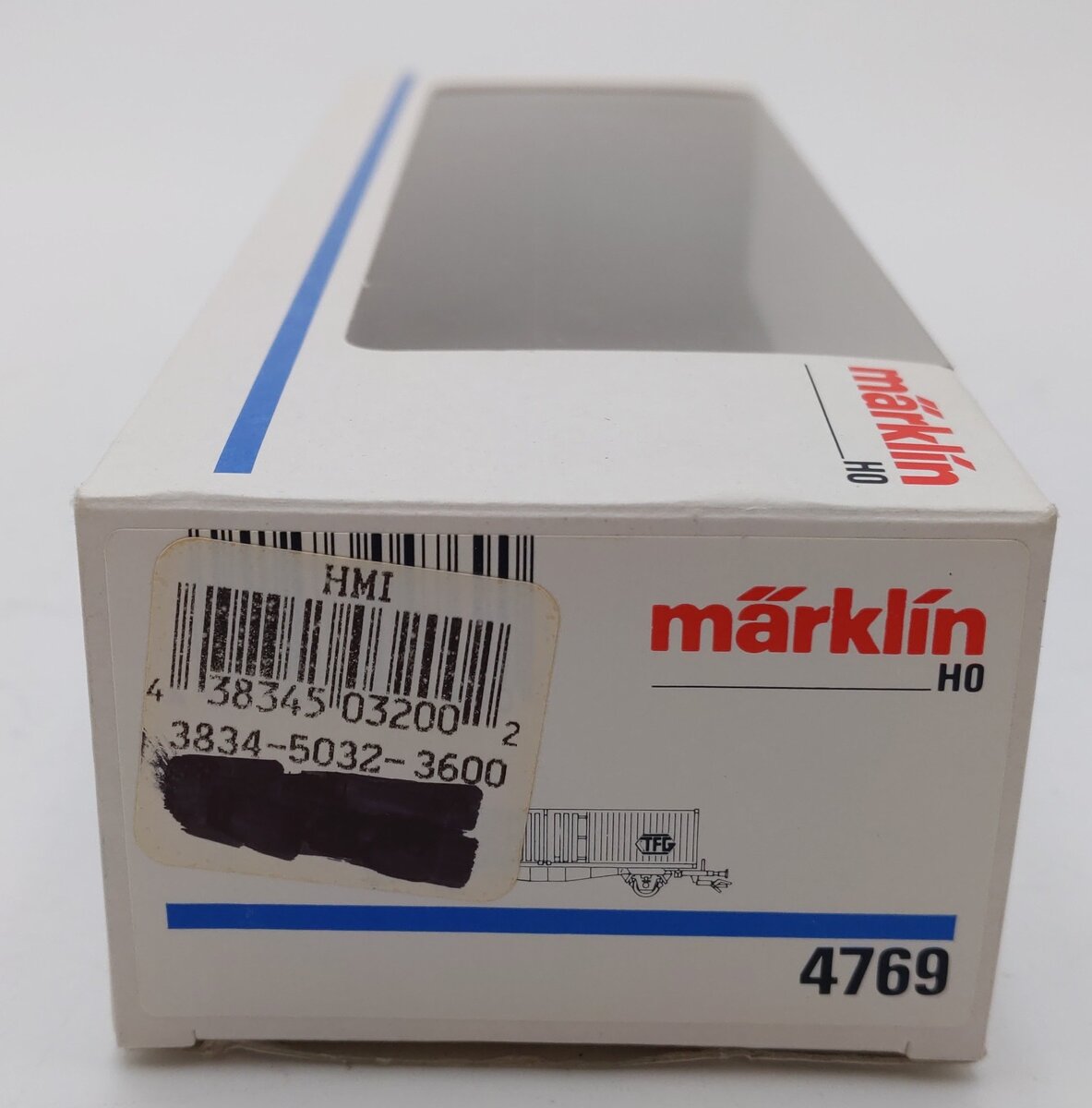 Marklin 4769 HO Scale TFG Container Flatcar LN/Box