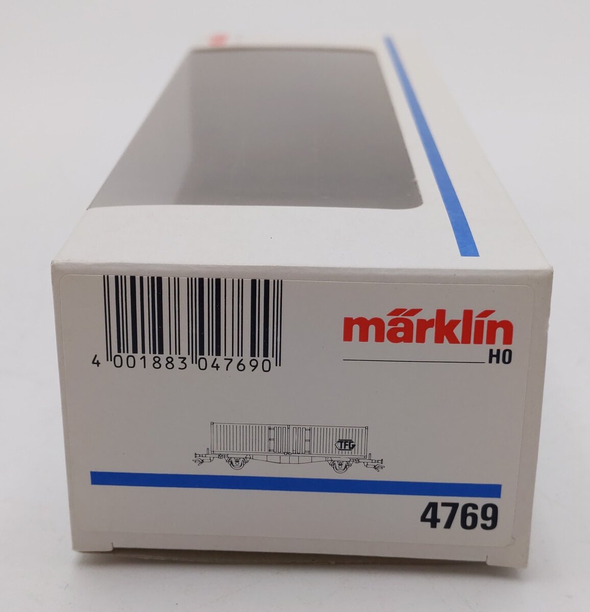 Marklin 4769 HO Scale TFG Container Flatcar LN/Box