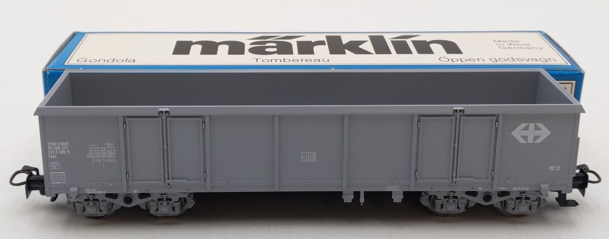 Marklin 4689 HO Scale Gondola Car EX/Box