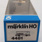Marklin 4481 HO Scale Marklin Container Car EX/Box