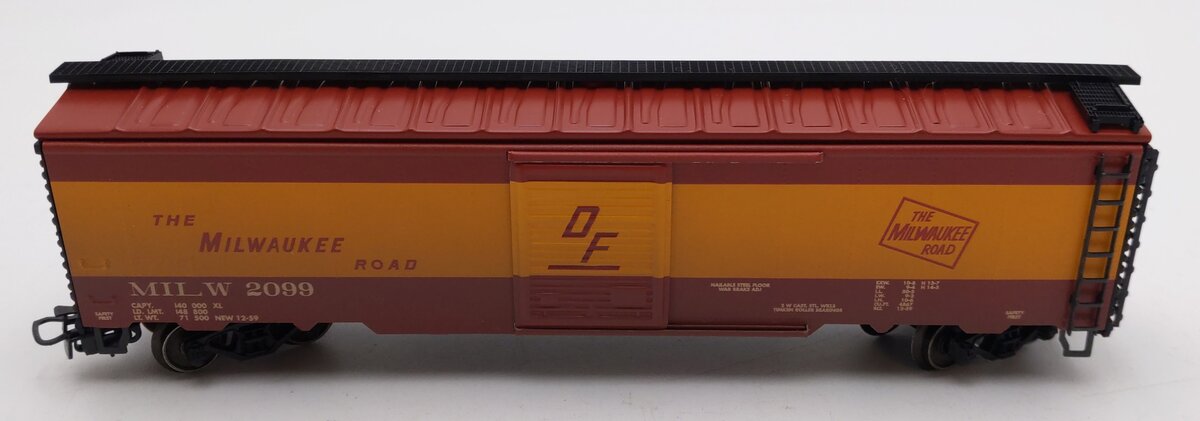 Marklin 45711 HO Scale Milwaukee Road 20th Anniversary Boxcar #2099 EX/Box