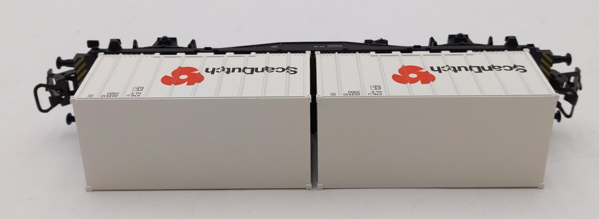 Marklin 4770 HO Scale Flat Car w/ Scan Dutch Containers LN/Box