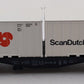Marklin 4770 HO Scale Flat Car w/ Scan Dutch Containers LN/Box