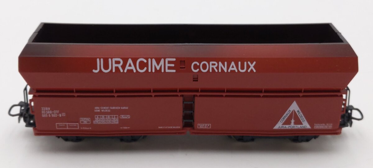 Marklin 4691 HO Scale Juracement Wildegg High-Capacity Hopper Car LN/Box