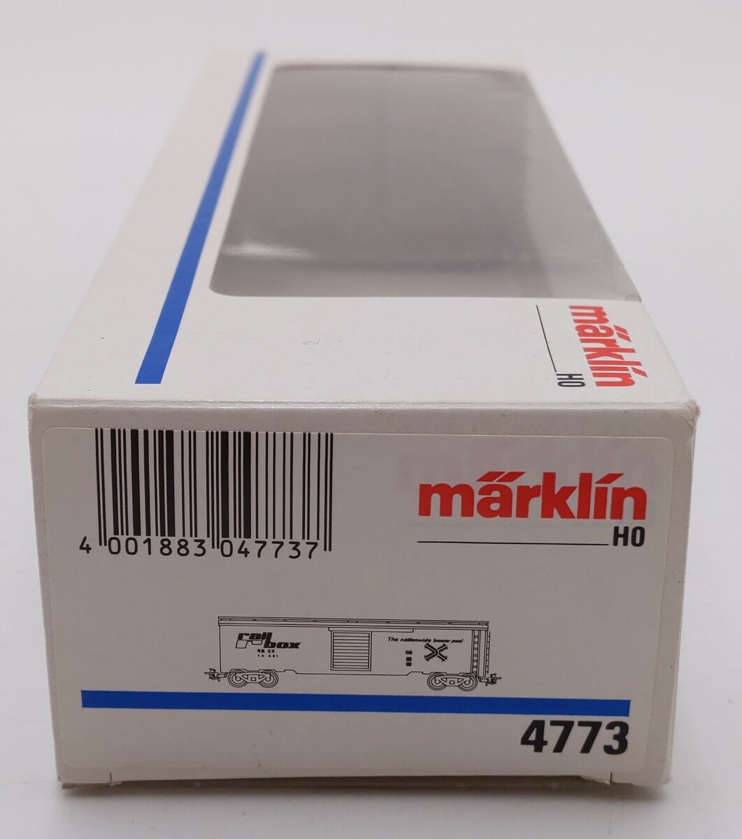 Marklin 4773 HO Scale Railbox Boxcar #14441 EX/Box