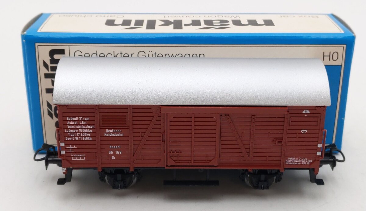 Marklin 4692 HO Scale DR Kassel Boxcar #86169 LN/Box