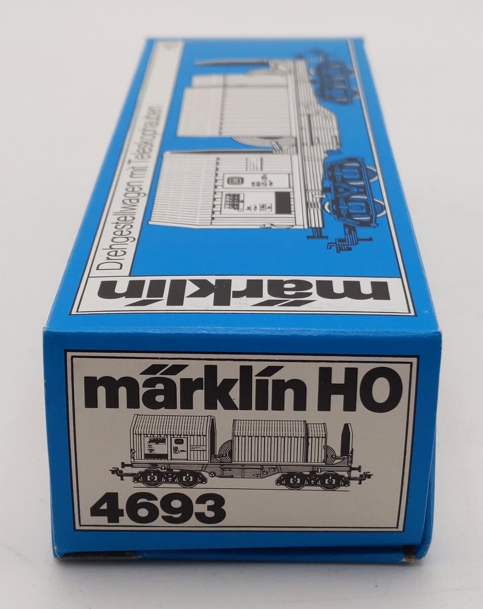 Marklin 4693 HO Scale Telescoping Freight Car LN/Box