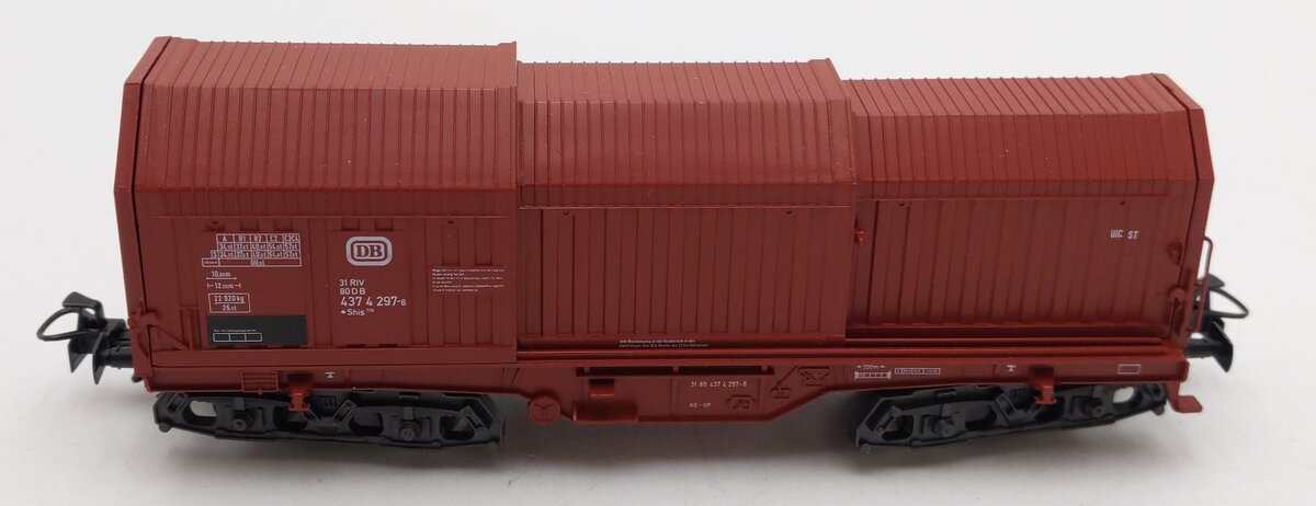 Marklin 4693 HO Scale Telescoping Freight Car LN/Box