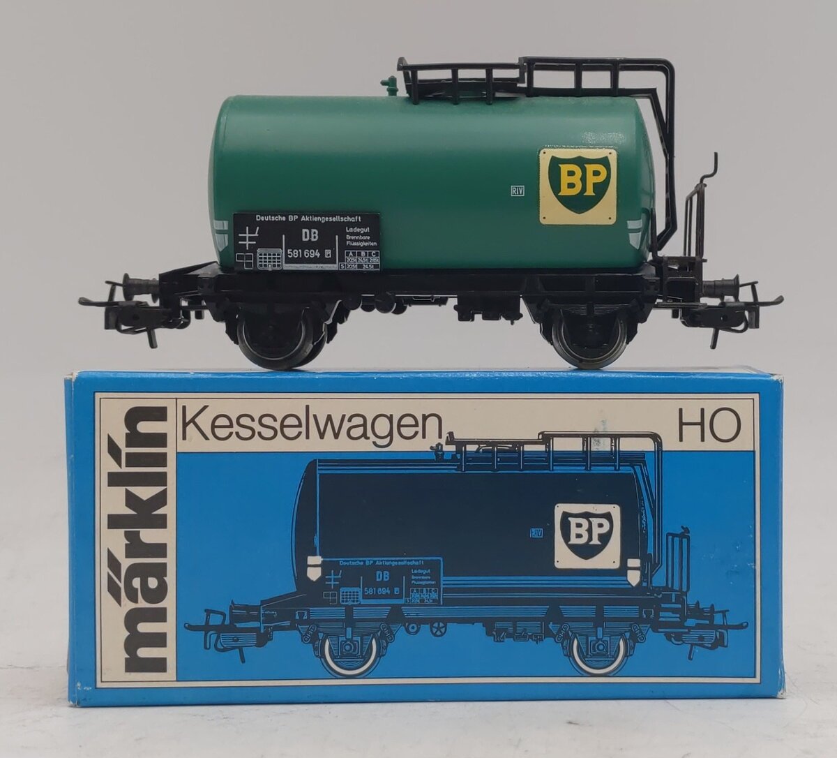 Marklin 4644 HO Scale BP Tank Car LN/Box