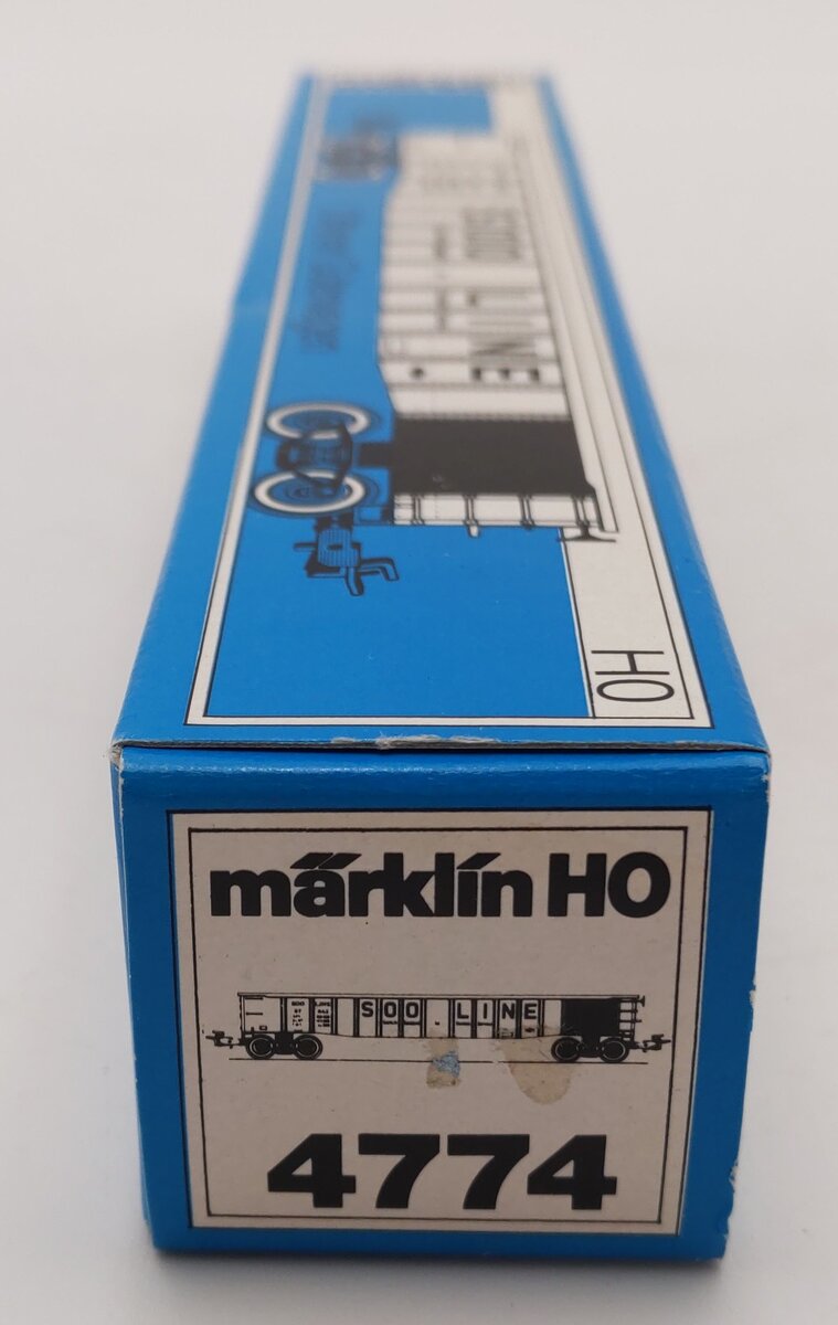 Marklin 4774 HO Scale Soo Line Gondola #67643 EX/Box