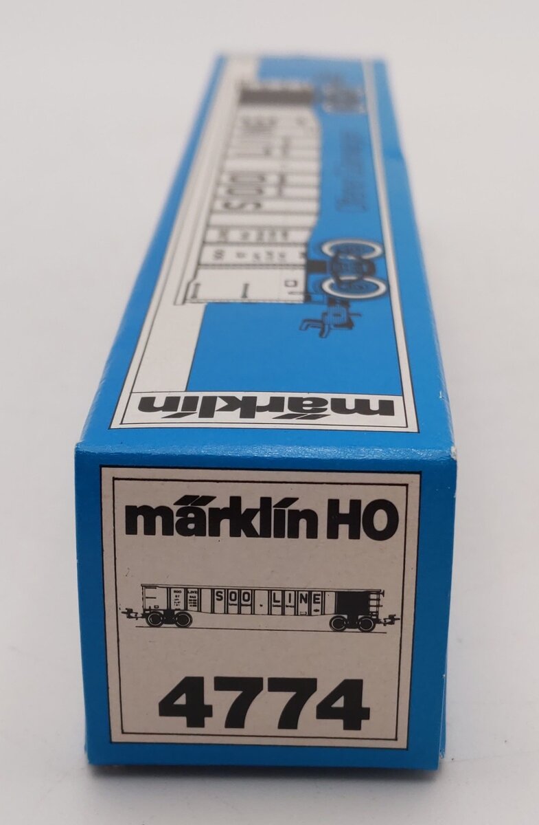 Marklin 4774 HO Scale Soo Line Gondola #67643 EX/Box