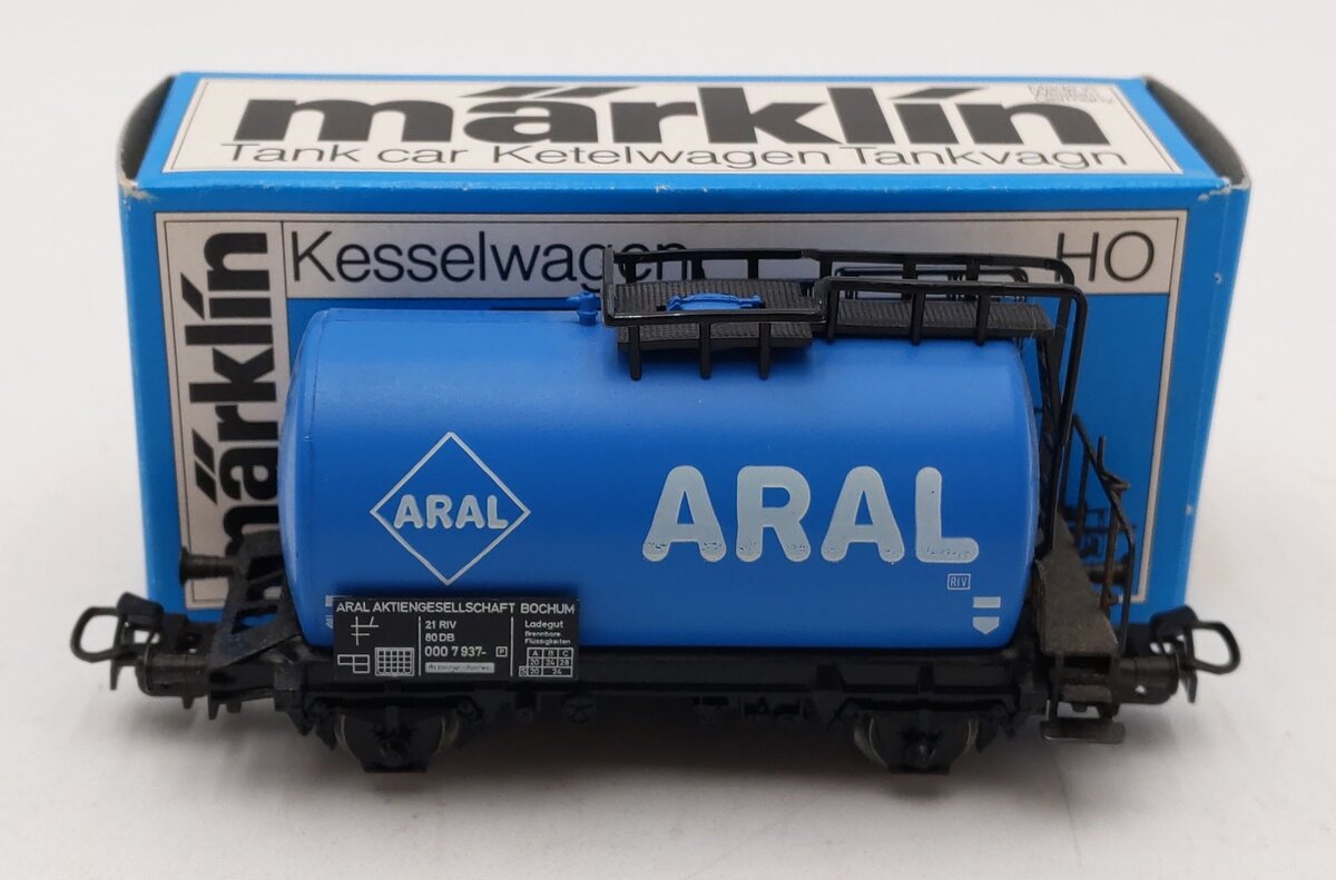 Marklin 4646 HO Scale Aral Tank Car EX/Box
