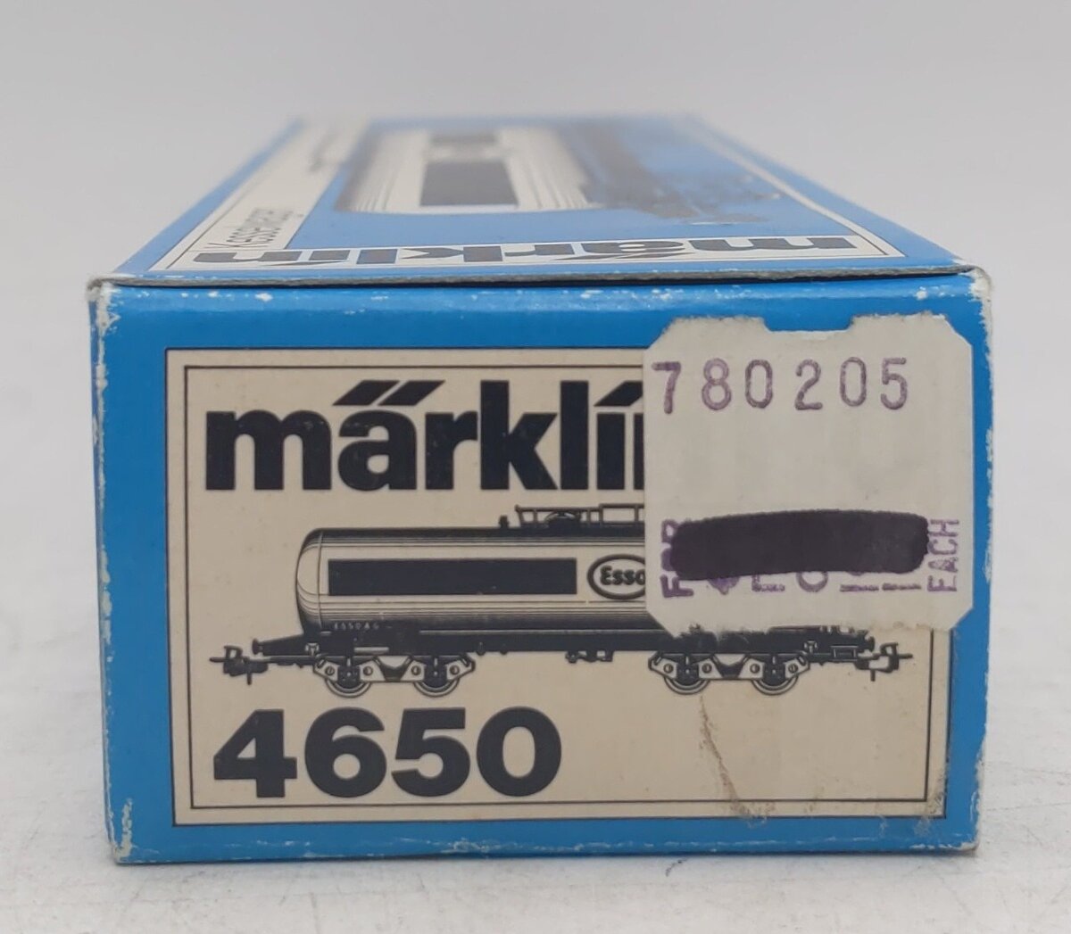 Marklin 4650 HO Scale ESSO Tank Car EX/Box