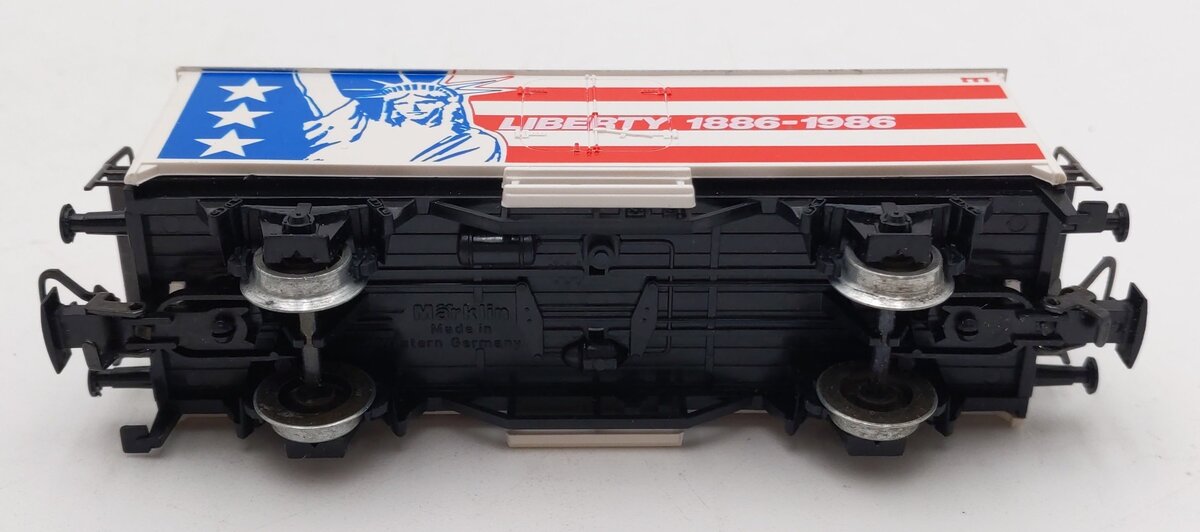 Marklin 4415 HO Scale Liberty 1886-1986 Reefer Car LN/Box