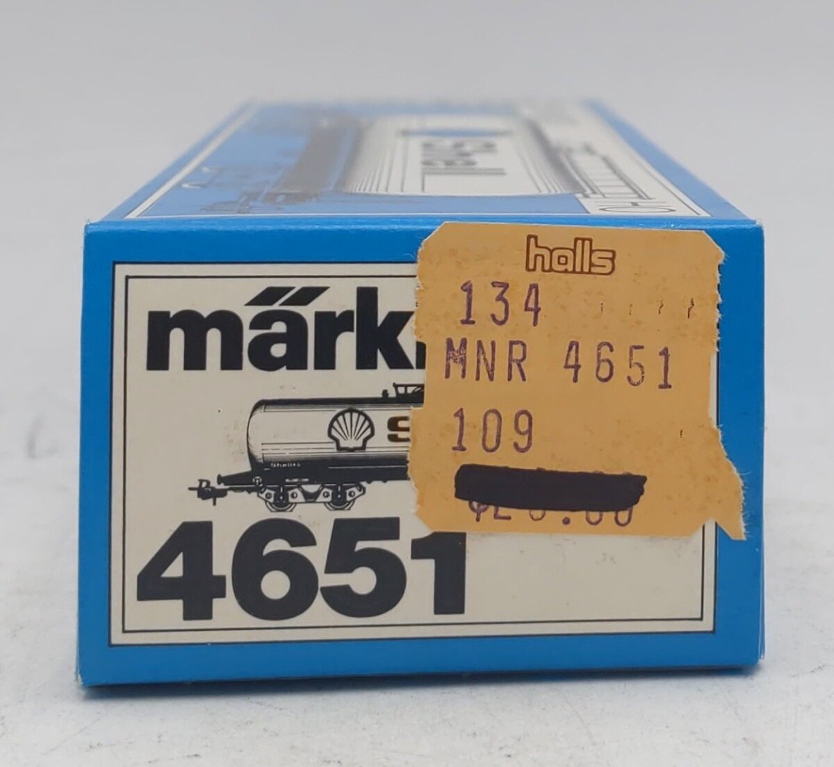 Marklin 4651 HO Scale Shell Tank Car LN/Box