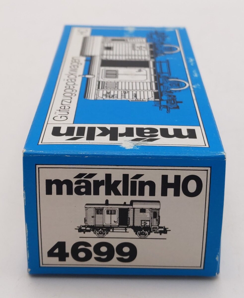 Marklin 4699 HO Scale DB Baggage Car #120440 EX/Box