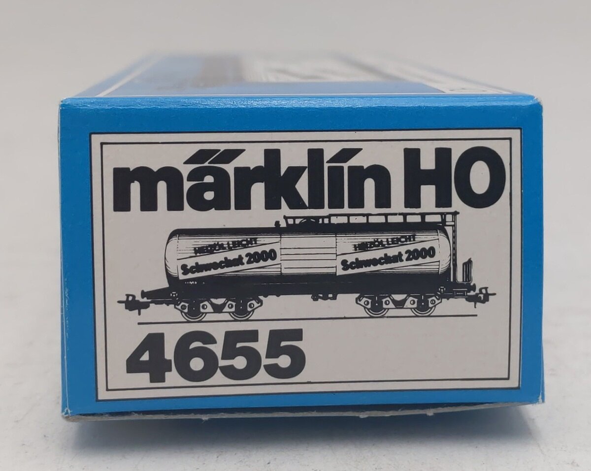 Marklin 4655 HO Scale Hezol Leicht Tank Car LN/Box