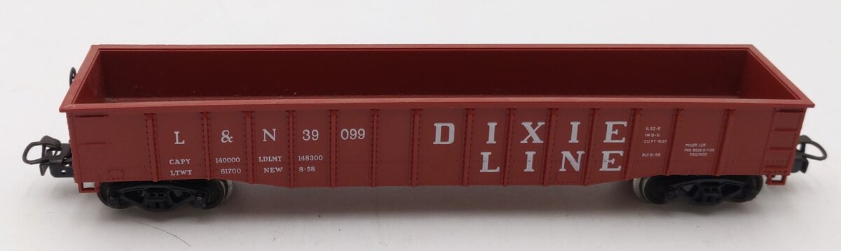 Marklin 4575 HO Scale L&N "Dixie Line" Gondola Car #39099 LN/Box