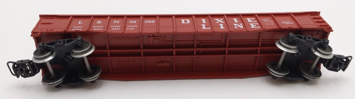 Marklin 4575 HO Scale L&N "Dixie Line" Gondola Car #39099 LN/Box