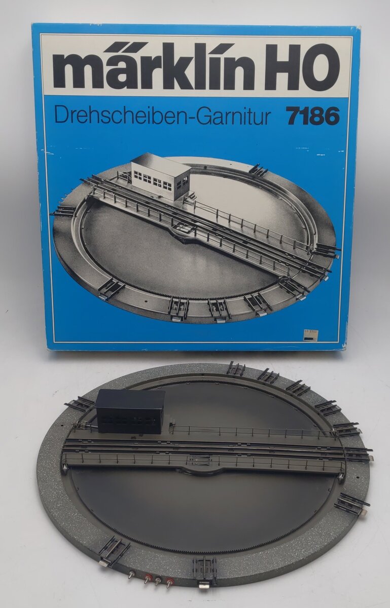 Marklin 7186 HO Scale Turntable EX/Box