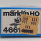 Marklin 4661 HO Scale Silo Cement Car LN/Box