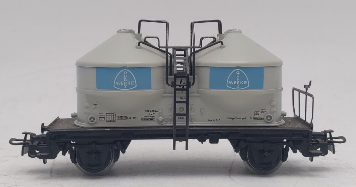 Marklin 4661 HO Scale Silo Cement Car LN/Box