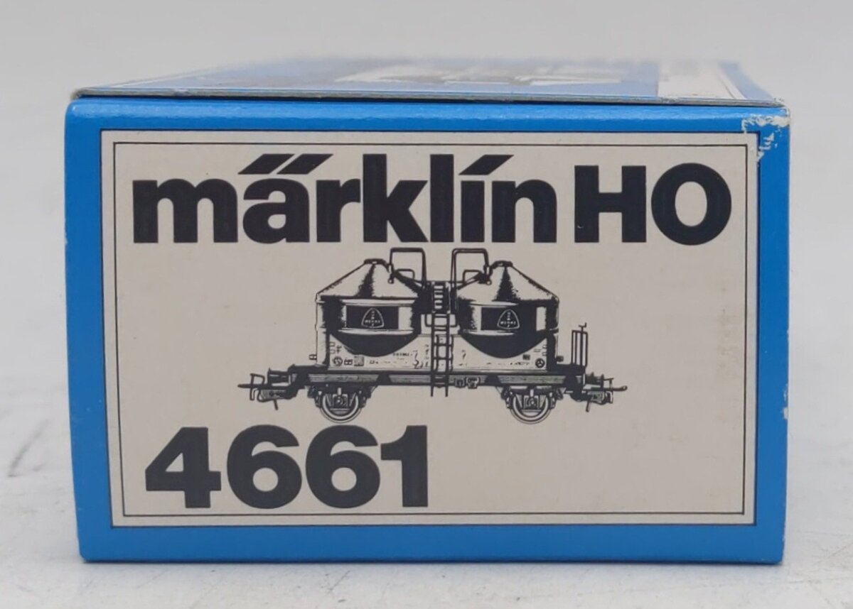 Marklin 4661 HO Scale Silo Cement Car LN/Box