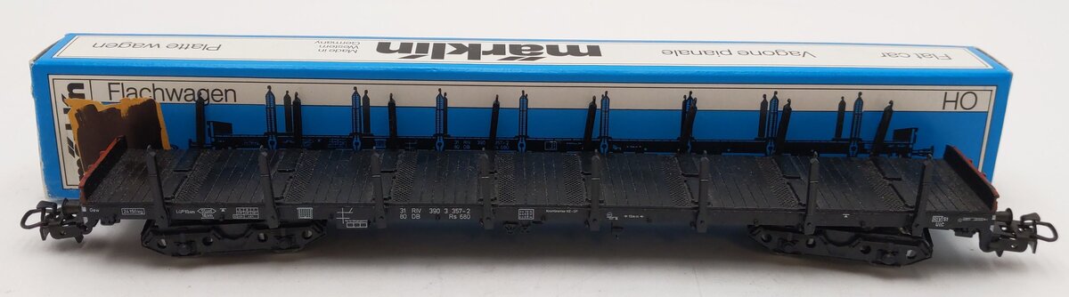 Marklin 4663 HO Scale DB Flatcar EX/Box