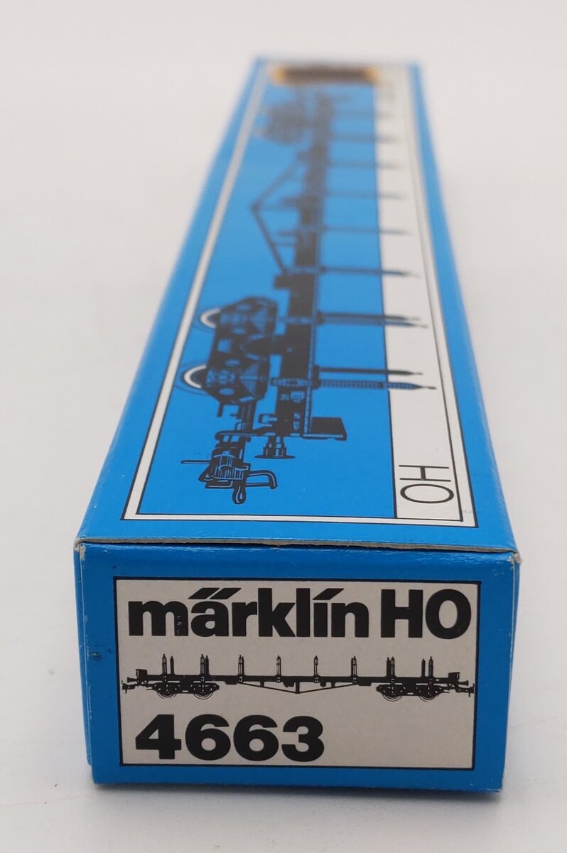 Marklin 4663 HO Scale DB Flatcar EX/Box