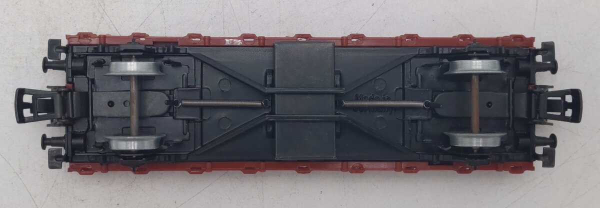 Marklin 4607 HO Scale DB Open Platform Truck with Stanchions LN/Box