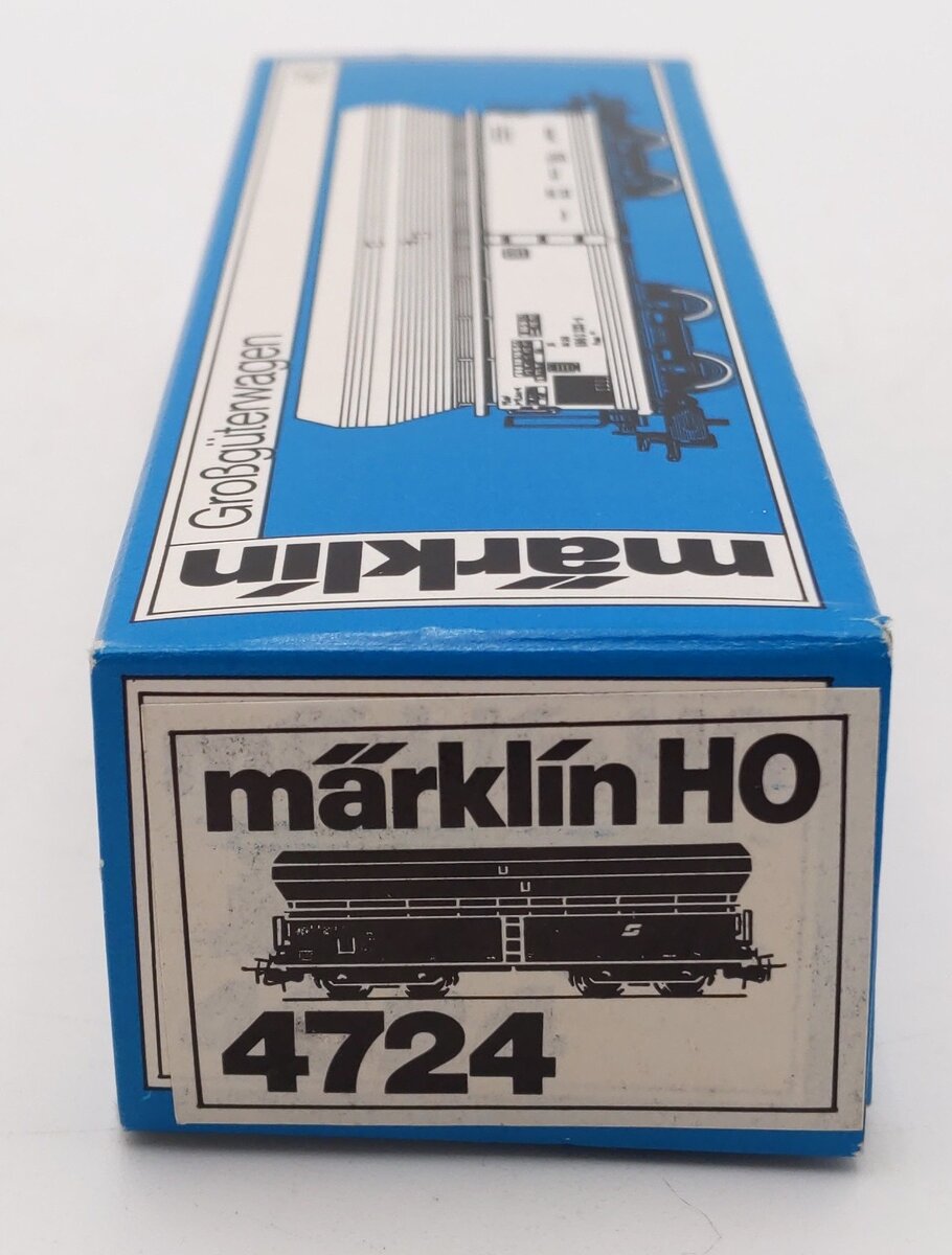 Marklin 4724 HO Scale OBB High Capacity Freight Car LN/Box