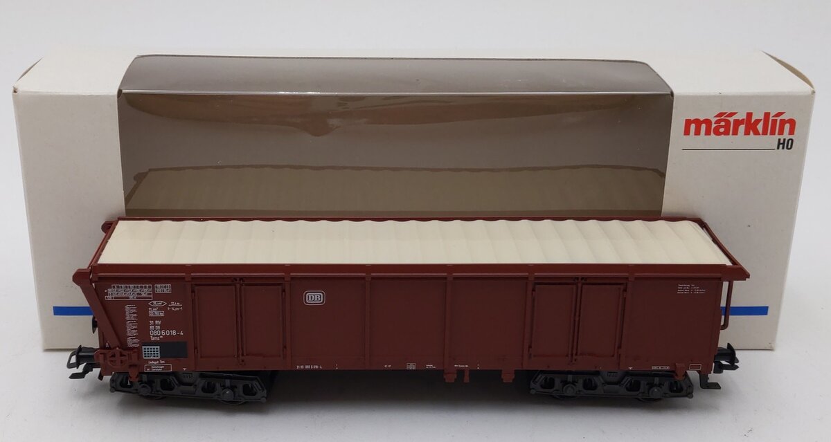 Marklin 4726 HO Scale DB Heimalwagen Covered Gondola LN/Box